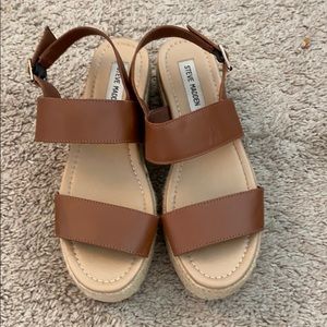 Steve Madden Brown Espadrilles